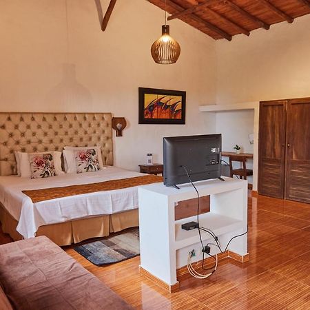 Hotel Y Spa Santos De Piedra Barichara Buitenkant foto