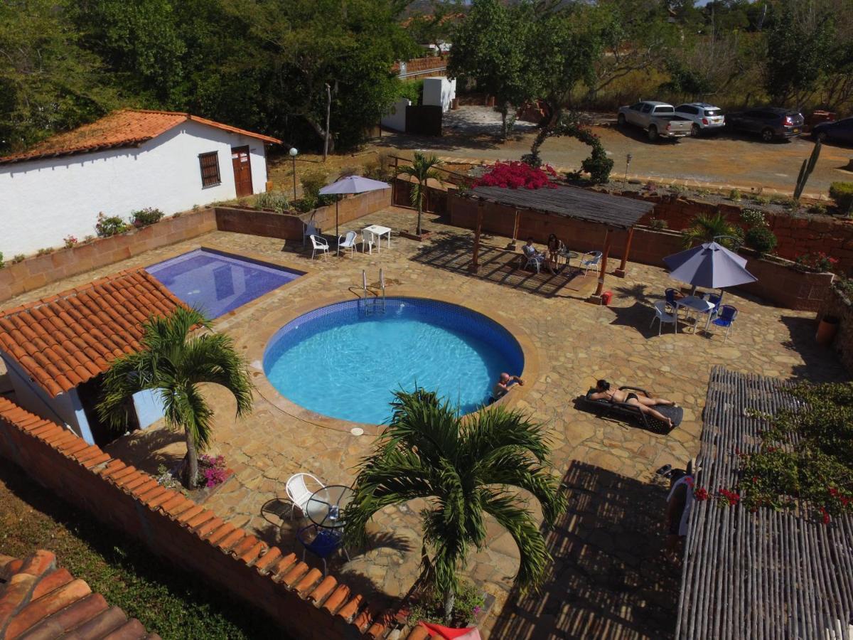 Hotel Y Spa Santos De Piedra Barichara Buitenkant foto