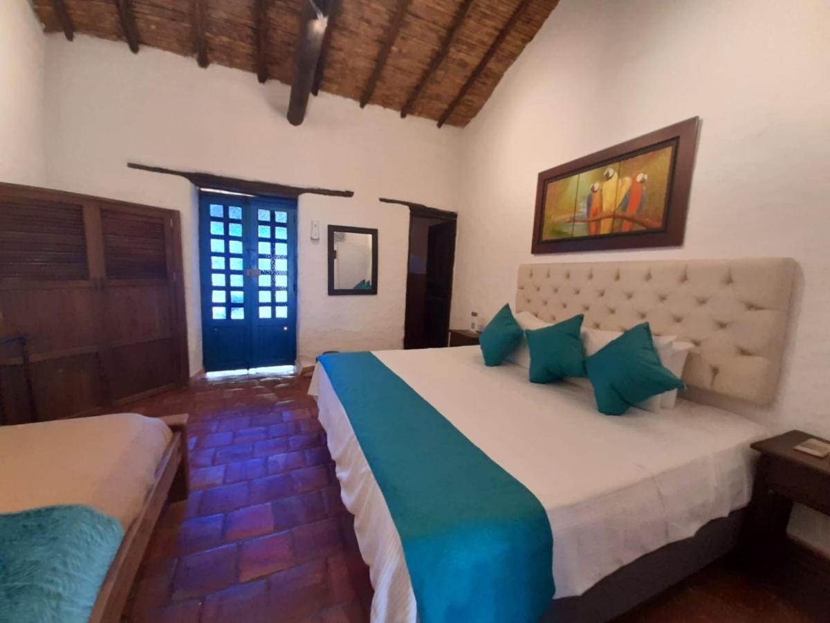 Hotel Y Spa Santos De Piedra Barichara Buitenkant foto