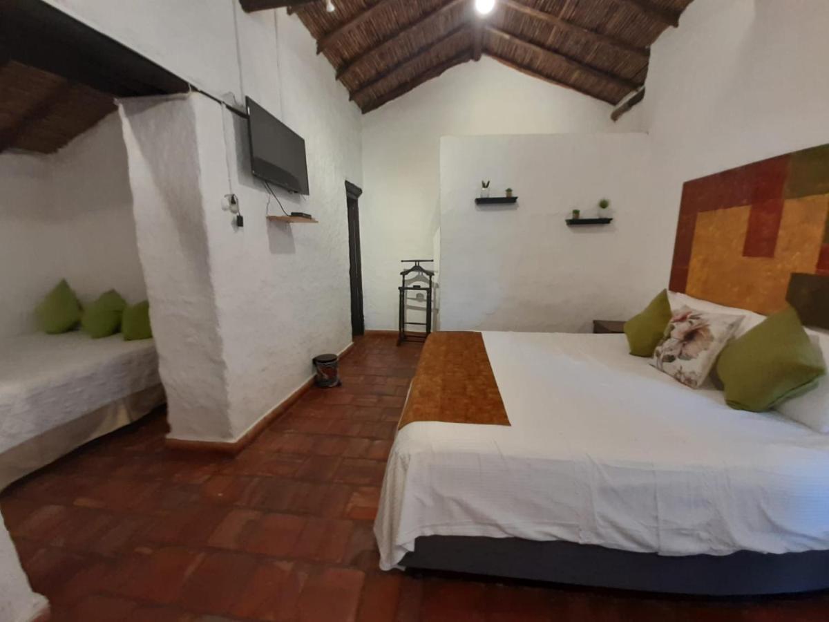 Hotel Y Spa Santos De Piedra Barichara Buitenkant foto