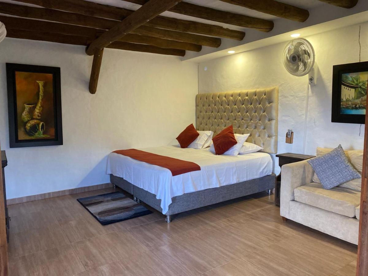 Hotel Y Spa Santos De Piedra Barichara Buitenkant foto