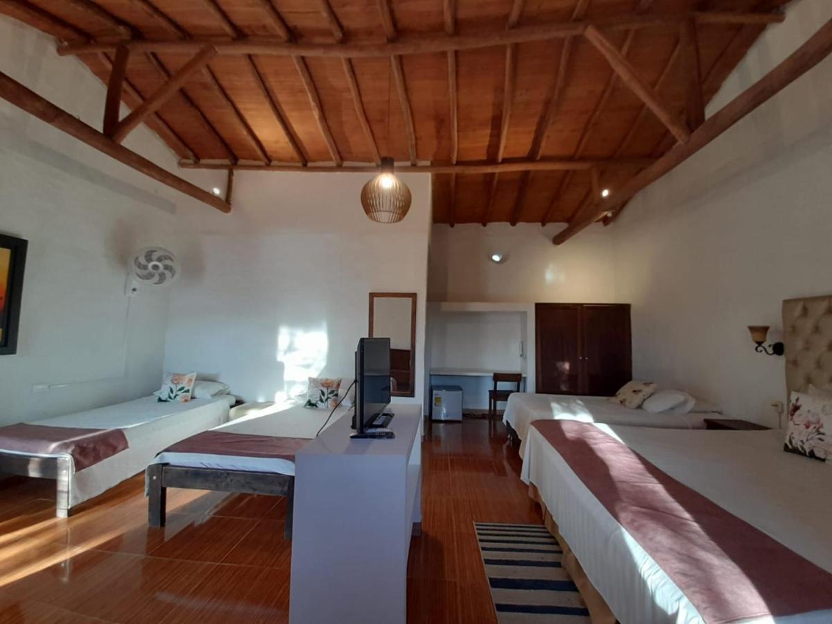 Hotel Y Spa Santos De Piedra Barichara Buitenkant foto