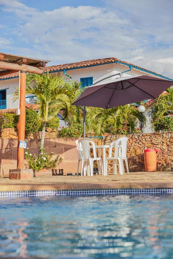 Hotel Y Spa Santos De Piedra Barichara Buitenkant foto