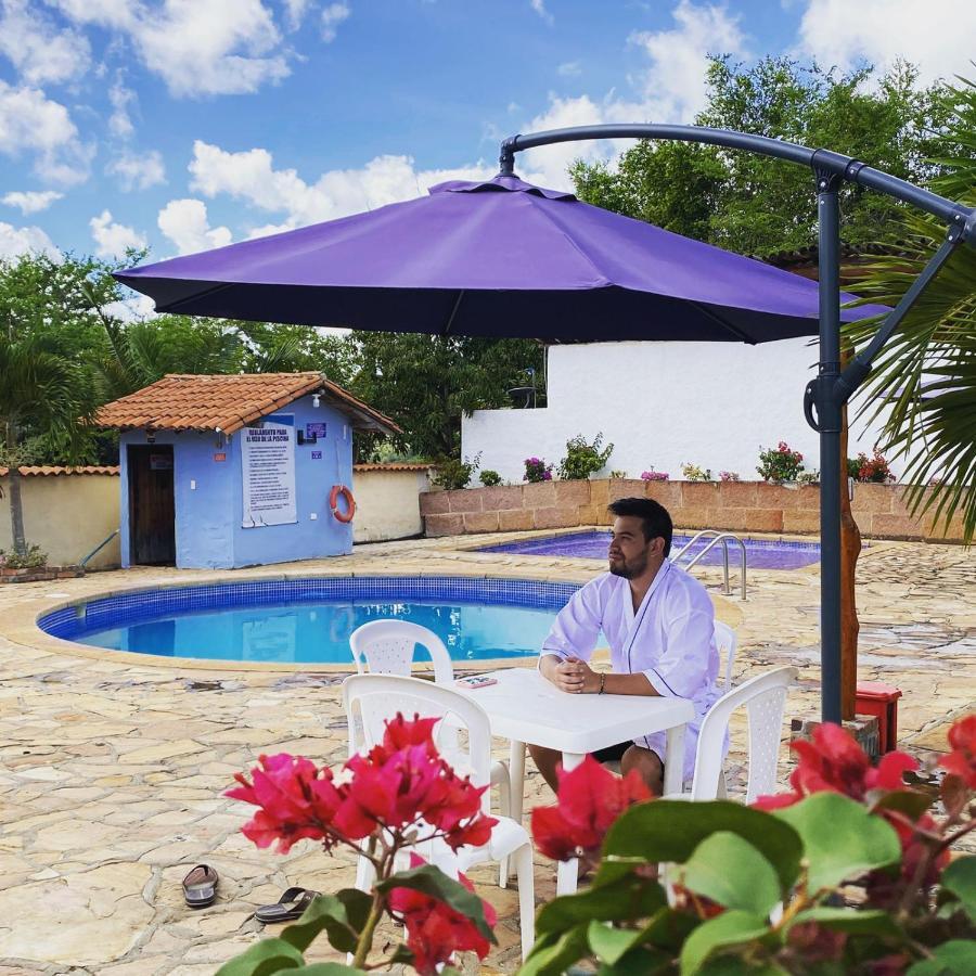 Hotel Y Spa Santos De Piedra Barichara Buitenkant foto