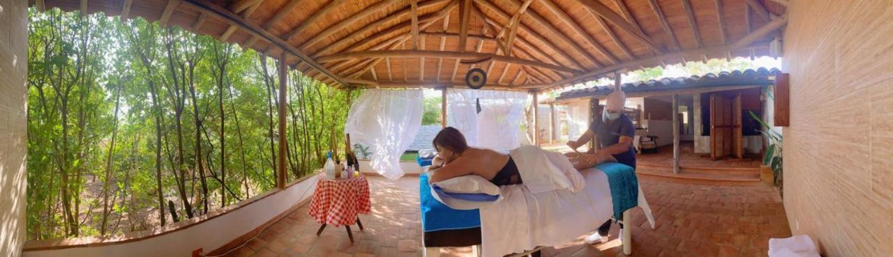 Hotel Y Spa Santos De Piedra Barichara Buitenkant foto
