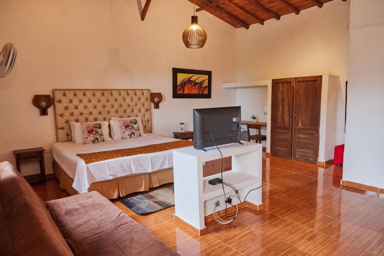 Hotel Y Spa Santos De Piedra Barichara Buitenkant foto