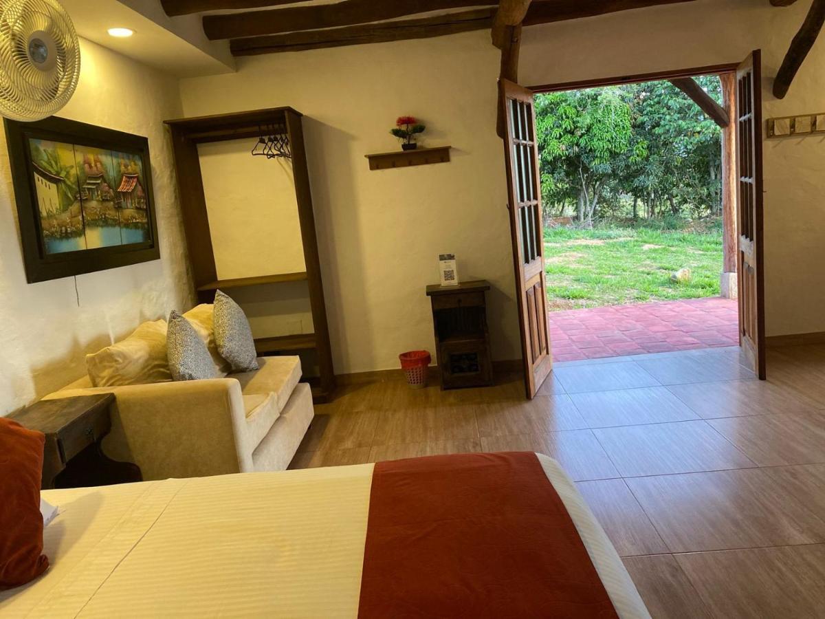 Hotel Y Spa Santos De Piedra Barichara Buitenkant foto