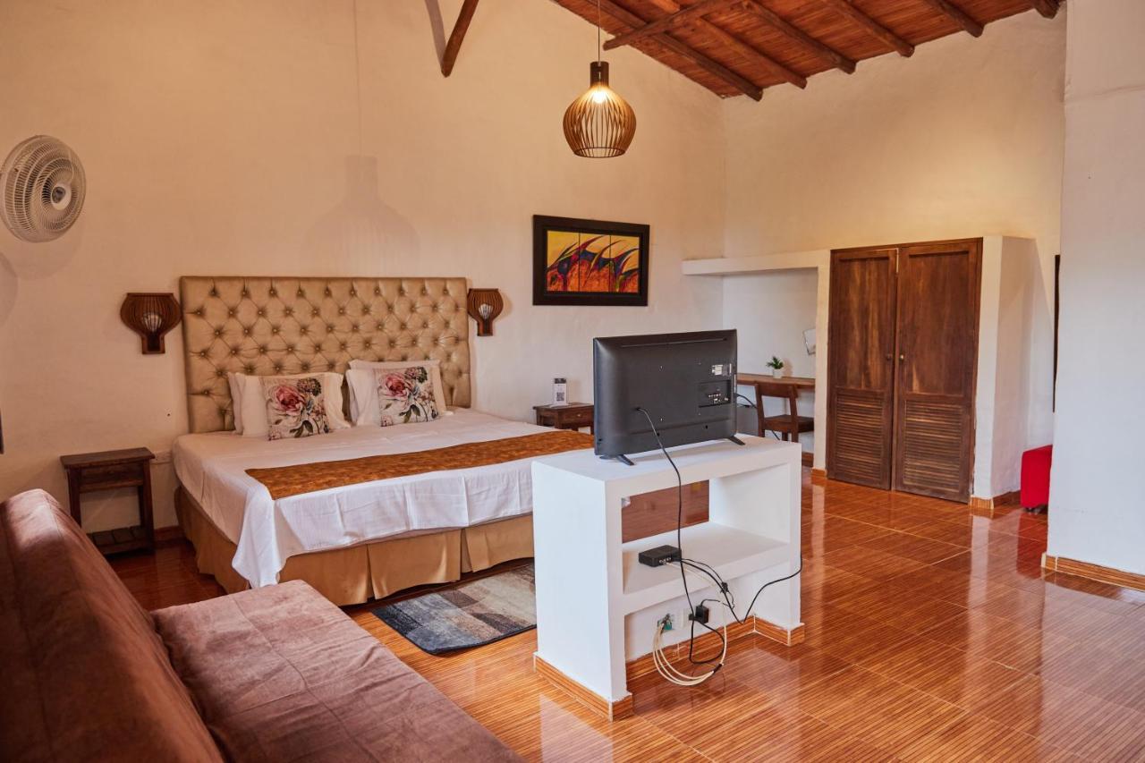 Hotel Y Spa Santos De Piedra Barichara Buitenkant foto
